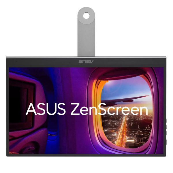 Монітор портативний Asus 15.6" ZenScreen MQ16AHE mHDMI, USB-C, OLED, 1ms, DCI-P3 100%, HDR10, Cover 365886 фото