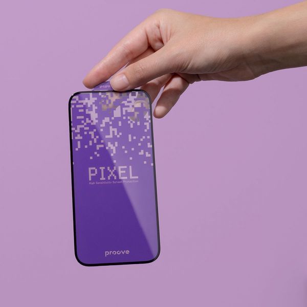 Захисне скло iPhone 12 Pro Max Proove Pixel (PGPPXI12PM01) black 338404 фото