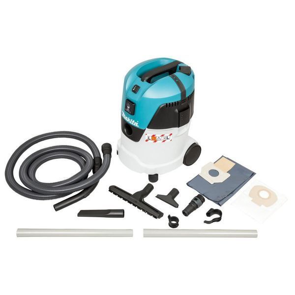 Пилосос професійний Makita VC2512L, 1000Вт, 210мБар, контейнер 25л, розетка 2600Вт, 7кг 375904 фото