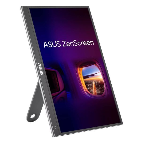 Монітор портативний Asus 15.6" ZenScreen MQ16AHE mHDMI, USB-C, OLED, 1ms, DCI-P3 100%, HDR10, Cover 365886 фото