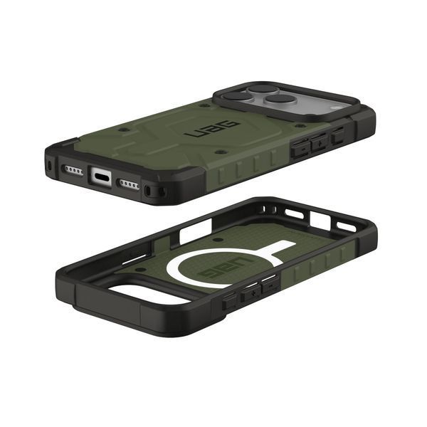 Чохол-накладка iPhone 17 Pro UAG Pathfinder MagSafe, Olive (114548117272) 393825 фото