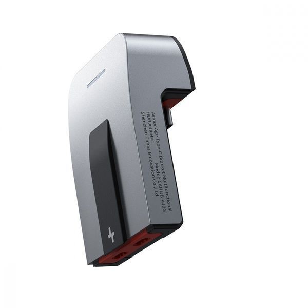 USB-Хаб Baseus Multifunctional Armor Age Type-C Bracket Gray 271362 фото