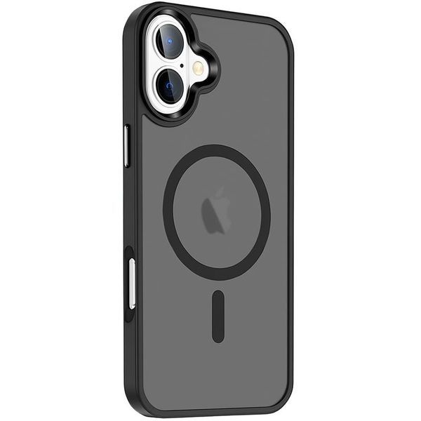 Чохол Ummi Colorful with MagSafe для Apple iPhone 16 (6.1") Чорний / Black 404171 фото
