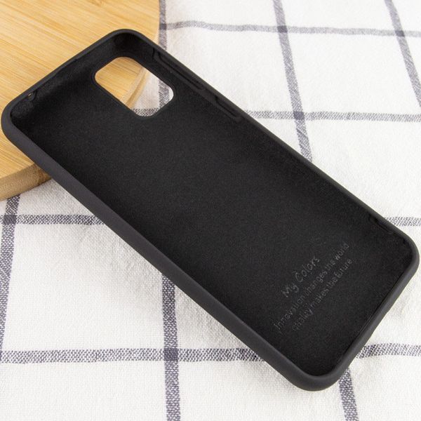 Чехол Silicone Cover My Color Full Protective (A) для Samsung Galaxy A02s Черный / Black 205292 фото