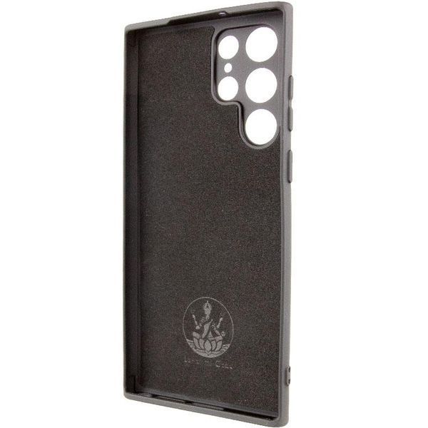Чохол TPU GETMAN Liquid Silk Full Camera для Samsung Galaxy S24 Ultra Чорний / Black 404117 фото