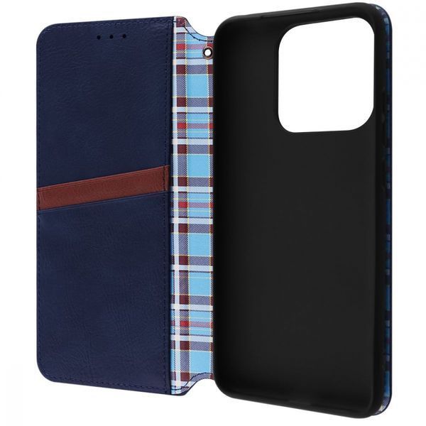 Чохол WAVE Cubic Rubic Case Xiaomi Redmi Note 14 5G blue 355563 фото