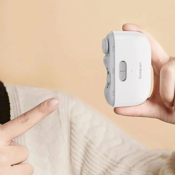 Машинка для стрижки нігтів Xiaomi Xiaolang Electric Polishing Nail Clipper (LQ-EDZJD01) White 291783 фото