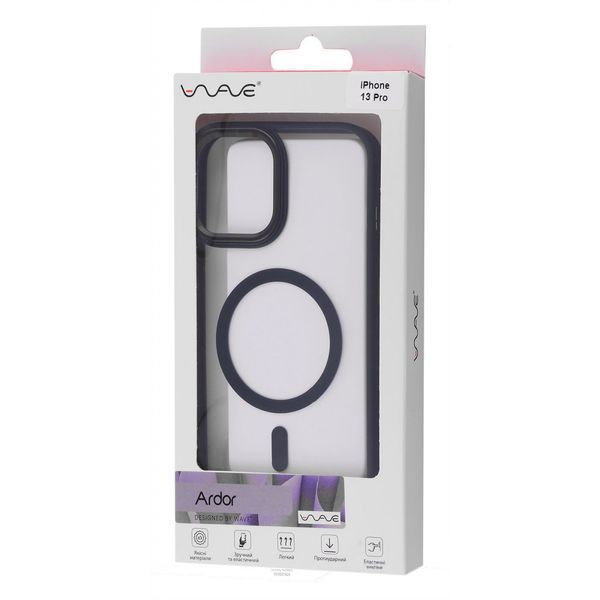 Чохол WAVE Ardor Case with Magnetic Ring iPhone 13 Pro black 352557 фото