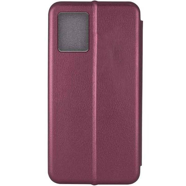 Шкіряний чохол (книжка) Classy для Xiaomi Redmi 12 Бордовий 277337 фото