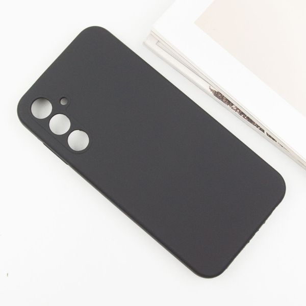 Чохол Silicone Cover Lakshmi Full Camera (AAA) для Samsung Galaxy A35 Чорний / Black 316602 фото