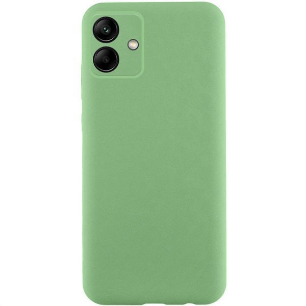 Чохол TPU GETMAN Liquid Silk Full Camera для Samsung Galaxy A06 Зелений / Pistachio 323939 фото
