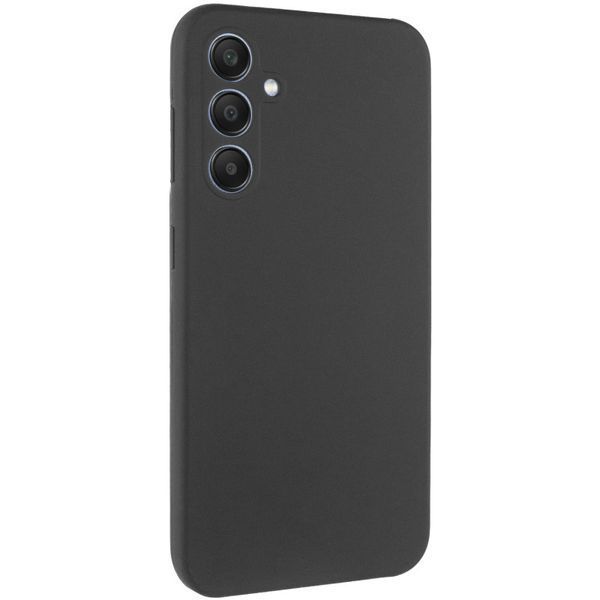Чохол Silicone Cover Lakshmi Full Camera (AAA) для Samsung Galaxy A35 Чорний / Black 316602 фото