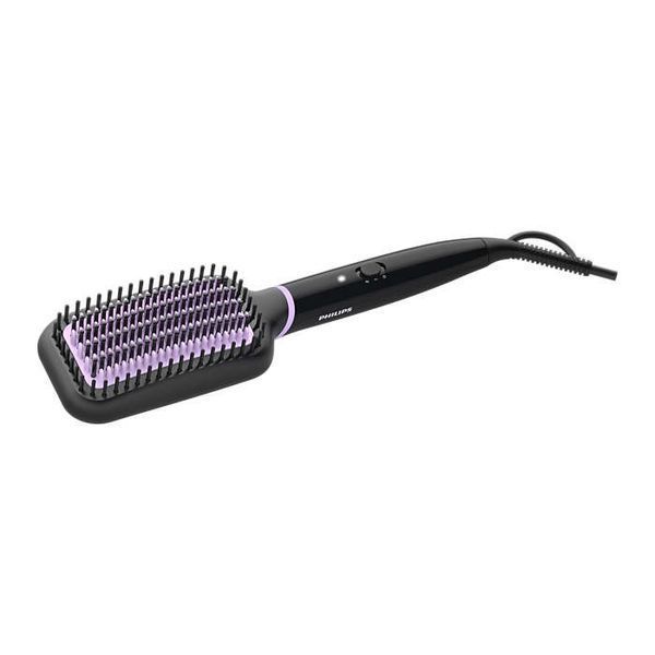 Щітка-випрямляч Philips StyleCare Essential, 52Вт, темп.режимів-2, 170-200С, кераміка, чорний (BHH880/00) 373030 фото