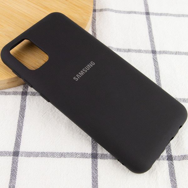 Чехол Silicone Cover My Color Full Protective (A) для Samsung Galaxy A02s Черный / Black 205292 фото