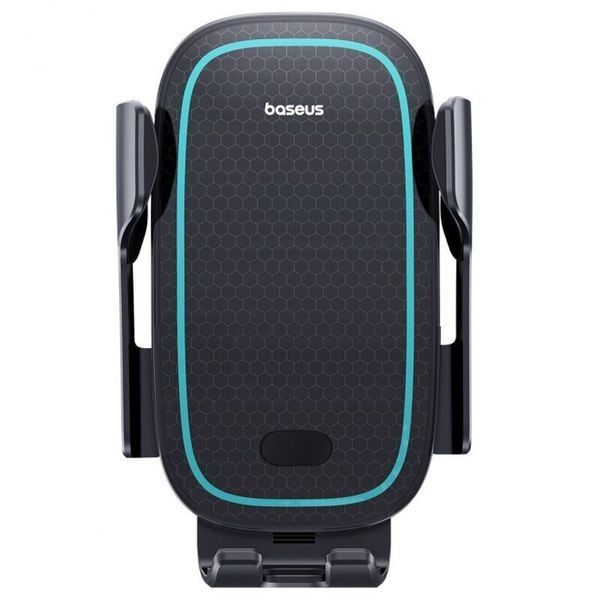 Автомобільний тримач З бездротовою зарядкою Baseus Milky Way Pro 15W (C40357000111-00) Black 281225 фото