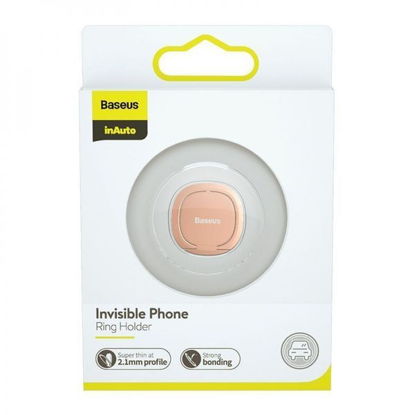 Кільце тримач для телефона на палець Baseus Invisible (SUYB-0A) Tarnish 289861 фото