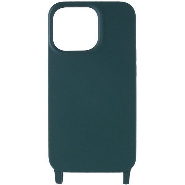 Чохол TPU two straps California для Apple iPhone 12 Pro / 12 (6.1") Зелений / Forest green 255738 фото