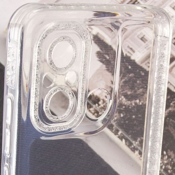 Чохол TPU Starfall Clear для Xiaomi Redmi 12C Прозорий 270442 фото