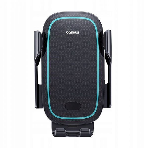 Автомобільний тримач З бездротовою зарядкою Baseus Milky Way Pro 15W (C40357000111-00) Black 281225 фото