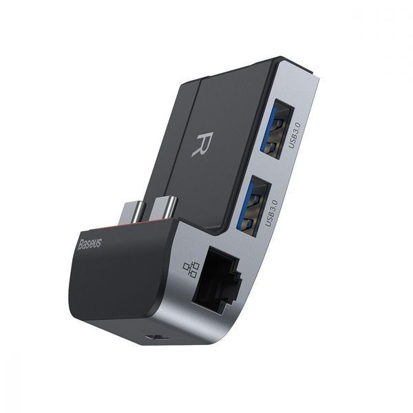 USB-Хаб Baseus Multifunctional Armor Age Type-C Bracket Gray 271362 фото