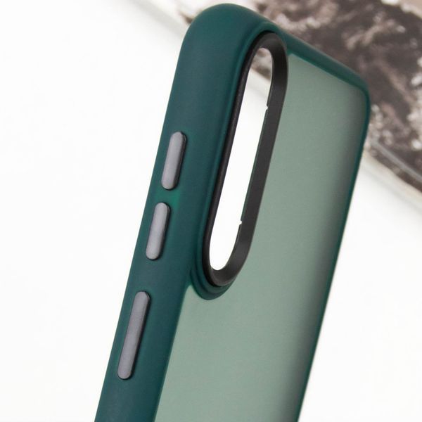 Чохол TPU+PC Lyon Frosted для Samsung Galaxy A50 (A505F) / A50s / A30s Green 282012 фото