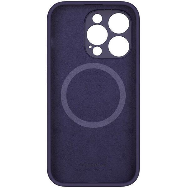 Чохол Silicone Nillkin LensWing Magnetic для Apple iPhone 14 Pro (6.1") Фіолетовий / Deep Purple 271732 фото