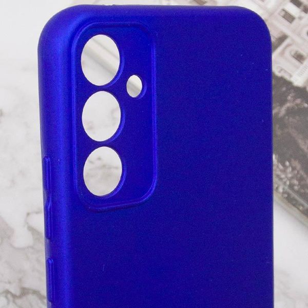 Чохол TPU GETMAN Liquid Silk Full Camera для Samsung Galaxy S24 Синій / Iris 397579 фото
