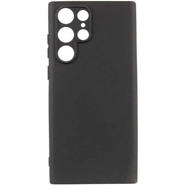 Чохол TPU GETMAN Liquid Silk Full Camera для Samsung Galaxy S24 Ultra Чорний / Black 404117 фото