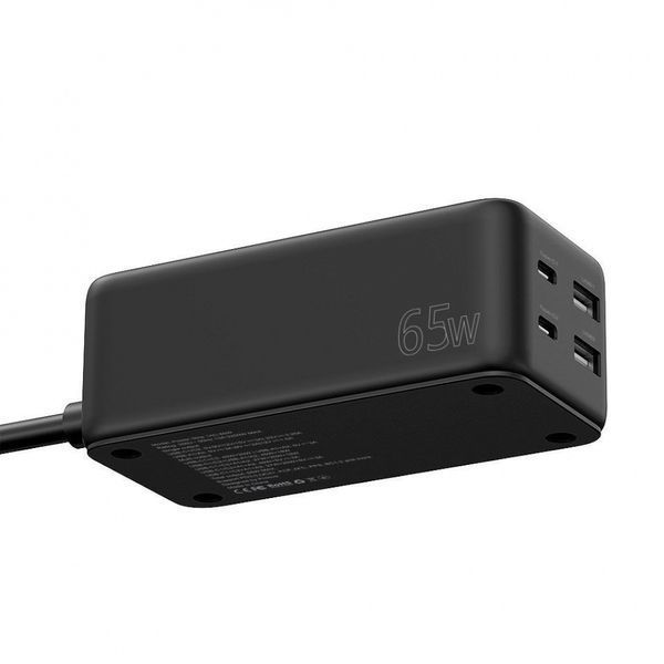 Мережевий фільтр Proove Power Strip Homester PD-03 1AC 65W (2 Type-C + 2USB) (PSP165220001) Black 287126 фото