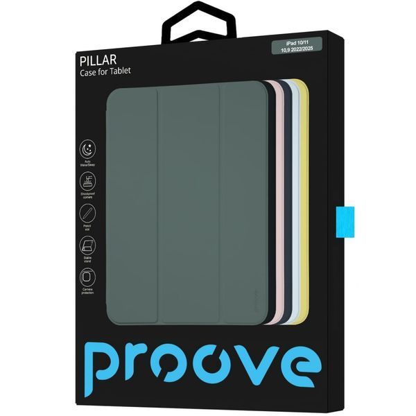 Чохол Proove Pillar Case iPad 10/11 10,9 2022/2025 green (PCPIID102506) 395027 фото