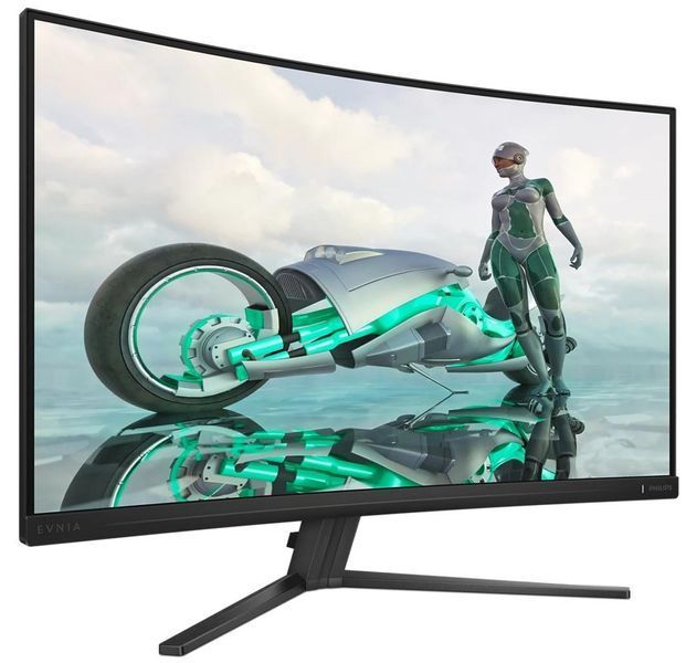 Монiтор TFT PHILIPS 31.5" Evnia 32M2C3500L/00 VA QHD Curved 180Hz 300nit 2*HDMI DP Black 324044 фото