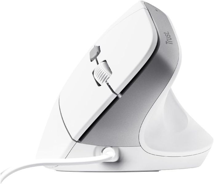 Миша Trust Bayo 2 Ergonomic, USB-A, біла 379642 фото