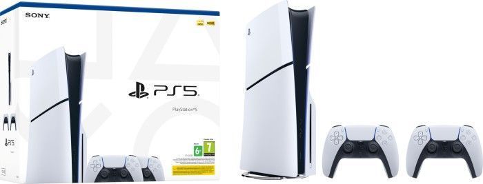 Консоль Sony PlayStation 5 Slim 1TB (+ 2 Dualsense) (UA) 293326 фото