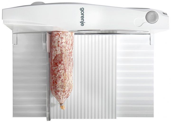 Скиборізка Gorenje, 100Вт, лезо-нержавіюча сталь, діаметр ножа-170мм, корпус-пластик, білий (R401W) 371621 фото