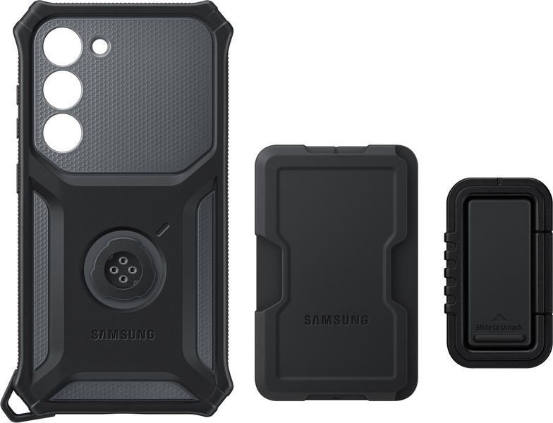 Чохол-накладка Samsung S23 Rugged Gadget Case EF-RS911CBEGRU Titan 265243 фото