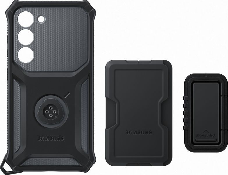 Чохол-накладка Samsung S23 Rugged Gadget Case EF-RS911CBEGRU Titan 265243 фото