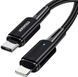 Кабель Essager Sunset Type-C To Lightning 20W USB Charging Cable 1m (EXCTL-CG01) Black 317305 фото 2