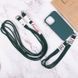 Чохол TPU two straps California для Apple iPhone 12 Pro / 12 (6.1") Зелений / Forest green 255738 фото 5