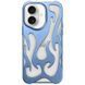 Чохол TPU WinFire для Apple iPhone 16 (6.1") Blue 354885 фото 1