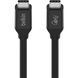Кабель USB-C > USB-C заряджання/синхронізації Belkin 0.8м, 100Вт, Type-C, USB4, 40Гбс, чорний (INZ001BT0.8MBK) 363233 фото 4