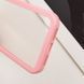 TPU чохол Transparent + Colour 1,5mm для Apple iPhone 15 (6.1") Pink 296093 фото 6