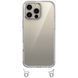 Чохол TPU Transparent with Straps для Apple iPhone 14 Pro (6.1") Light Pink 312920 фото 3