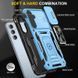 Ударостійкий чохол Camshield Army Ring для Samsung Galaxy A54 5G Блакитний / Light Blue 271448 фото 5