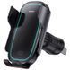 Автомобільний тримач З бездротовою зарядкою Baseus Milky Way Pro 15W (C40357000111-00) Black 281225 фото 1