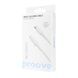 Кабель Proove Small Silicone Type-C to Lightning 20W (1m) (CCSM20002102) White 286740 фото 2