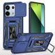 Ударостійкий чохол Camshield Army Ring для Xiaomi Redmi Note 13 Pro 4G / Poco M6 Pro 4G Синій / Navy 315922 фото 1