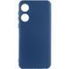 Чохол Silicone Cover Lakshmi Full Camera (A) для Oppo A78 4G Синій / Navy Blue 281463 фото 1