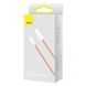 Кабель Baseus Dynamic Series Fast Charging Data USB кабель USB To IP 2.4A 1m (CALD000407) Orange 255239 фото 2