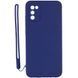 Чехол TPU Square Full Camera для Samsung Galaxy A03s Синий 224542 фото 2