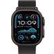Ремінець Apple Watch Milanese Loop Black Titanium 44/45/46/49mm - Large (MXKH3) 329126 фото 2